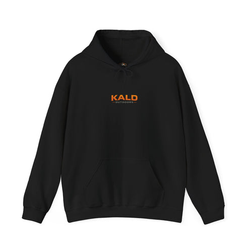 KALD Minimal Logo Hoodie — White Cozy Streetwear Pullover